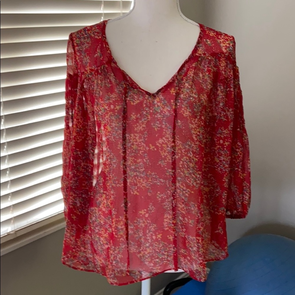 Anthropologie Pins and Needles Blouse